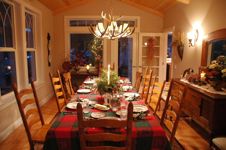christmas table